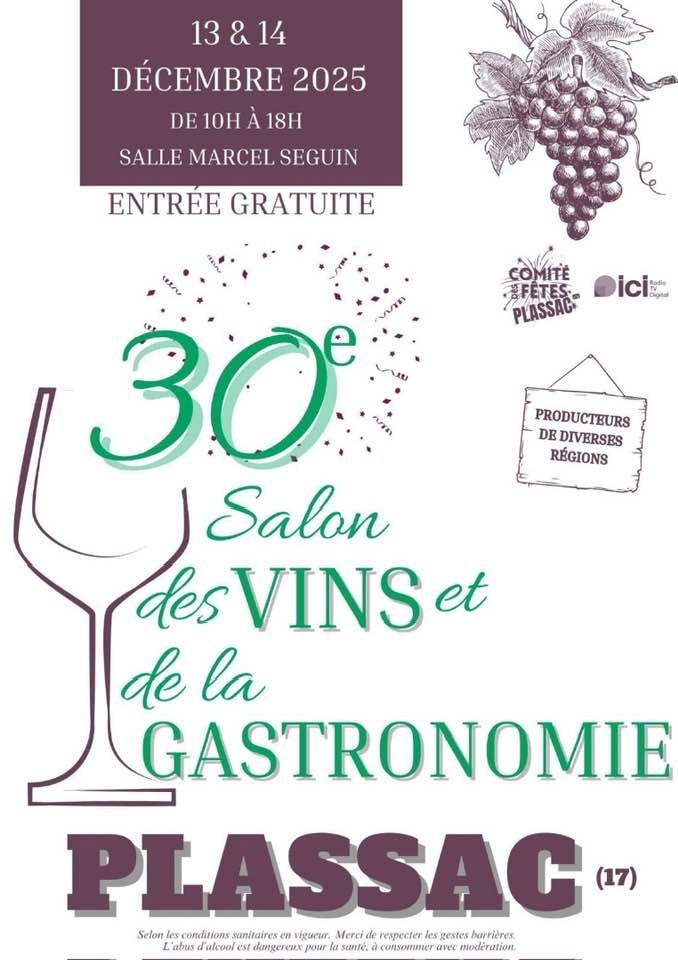 Salon des VINS et GASTRONOMIE - PLASSAC